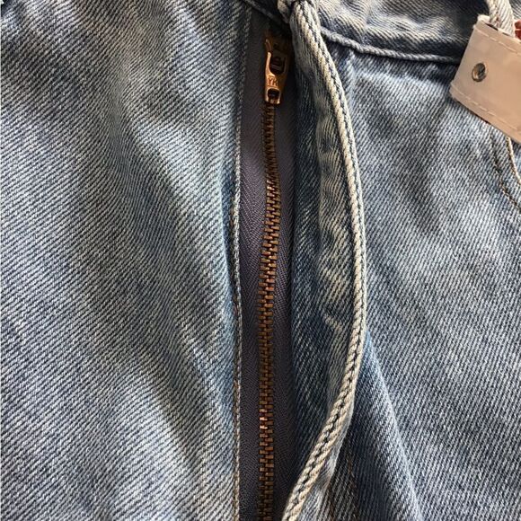 Vintage 2-Piece Matching Jean Shorts Crop Top Outfit Set By Concept Designs L/13 - Picture 11 of 16